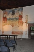 Renesanční nástěnná malba na téma Zákon a Milost