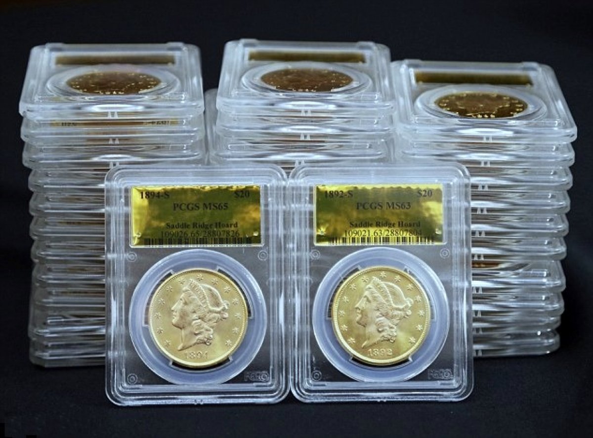 Sbírka zlatých mincí